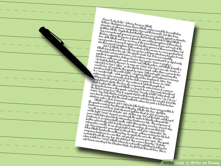 how to write the best essay