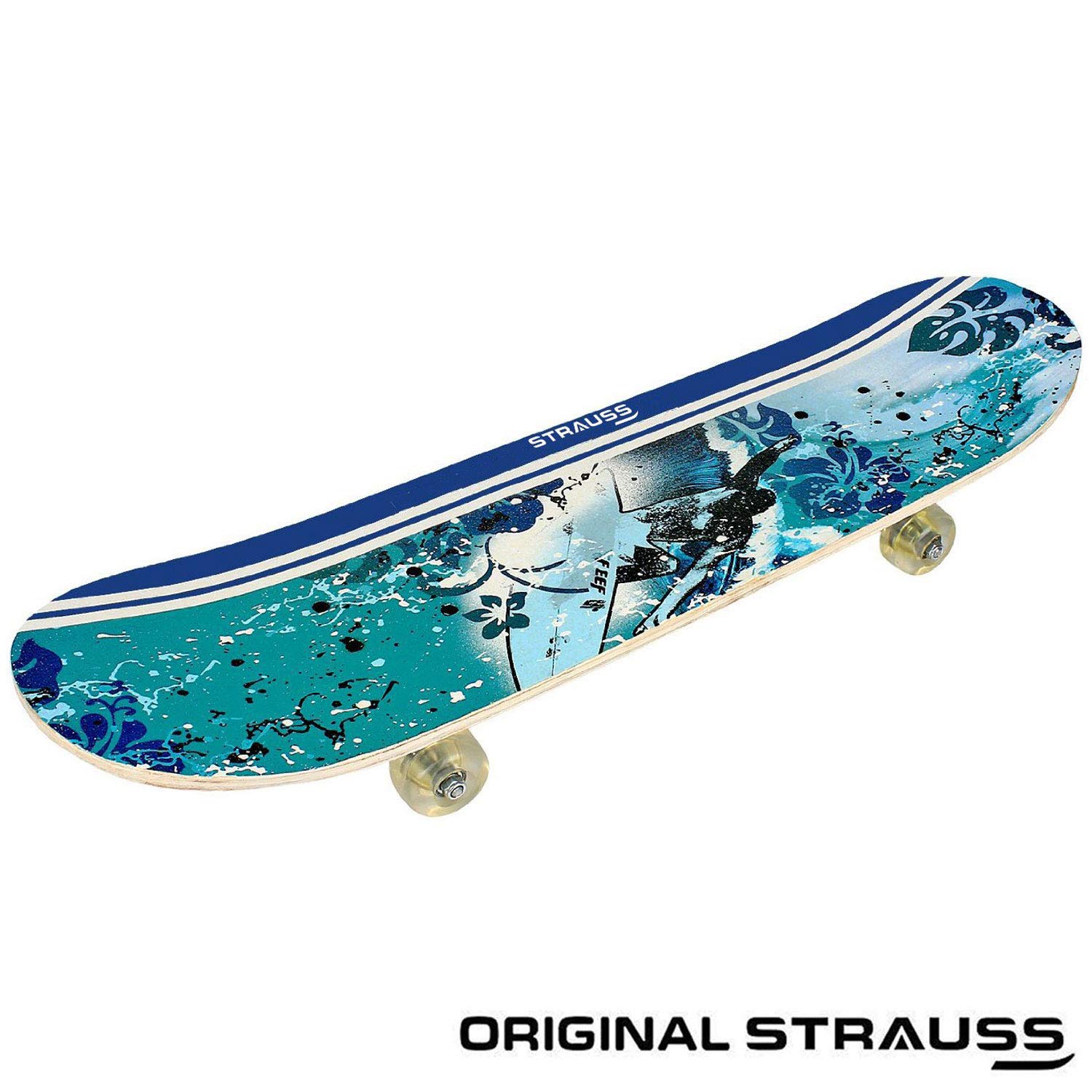 Strauss 34"x 9" Bronx Skateboard Best Skateboards In India