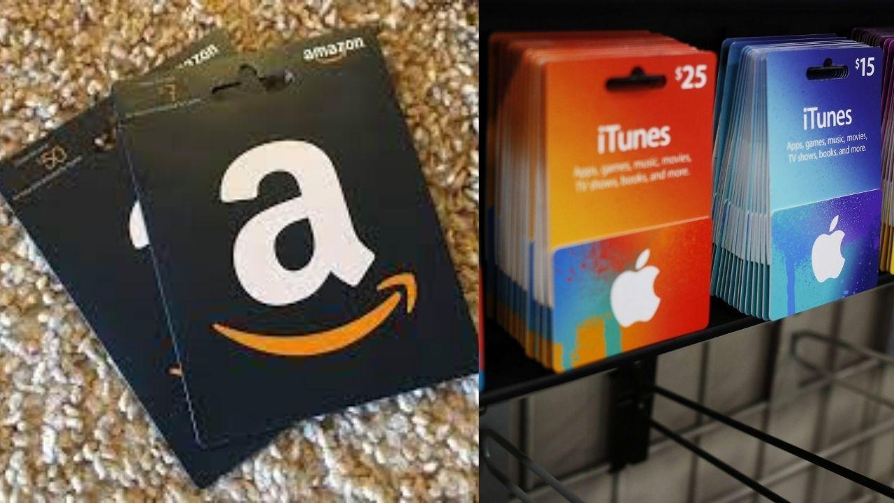 Amazon Gift Cards Vs. iTunes Gift Cards