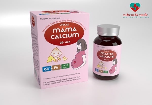Canxi cho bà bầu Unical Mama