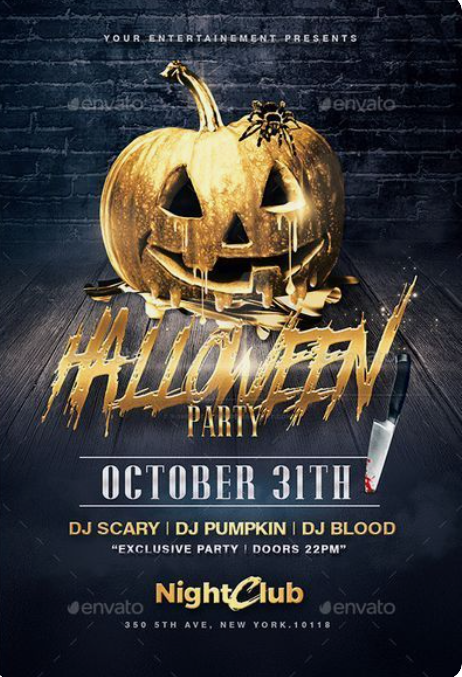 HHalloween - Flyer Party Templates