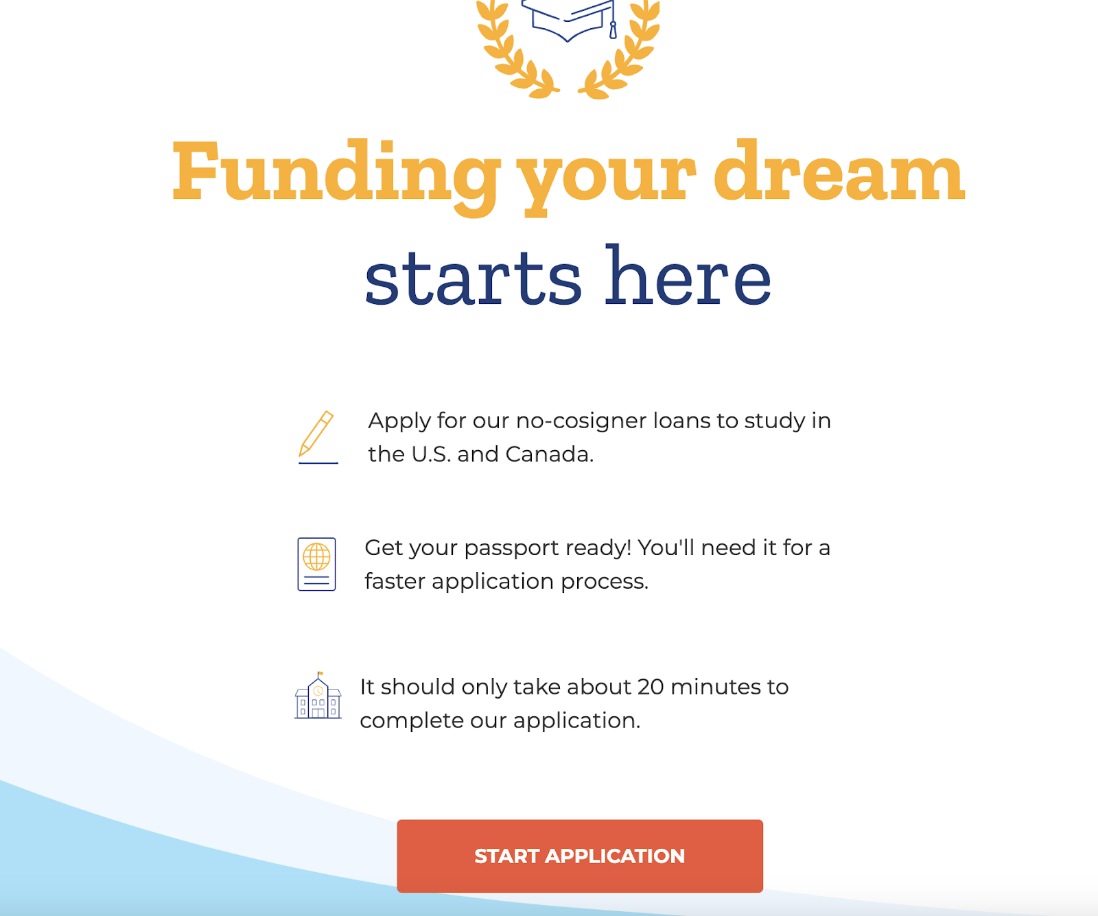 MPOWER student loan application