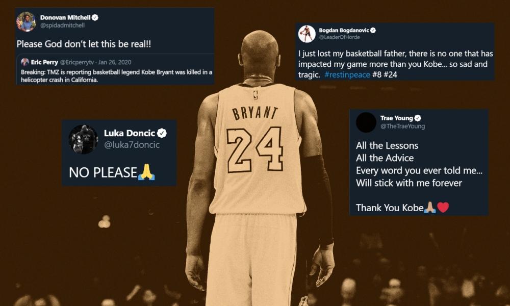 NBA Twitter the day Kobe Bryant died | HoopsHype