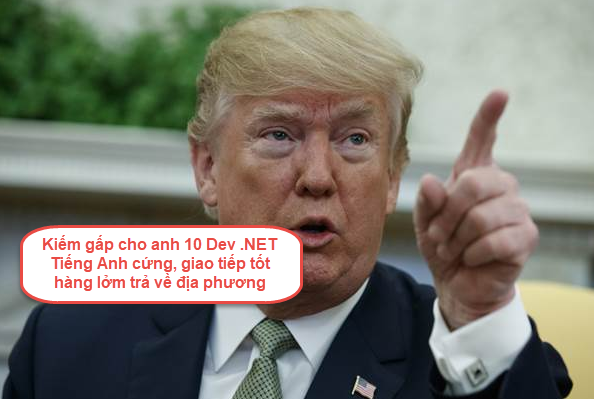 Trump tuyển dụng