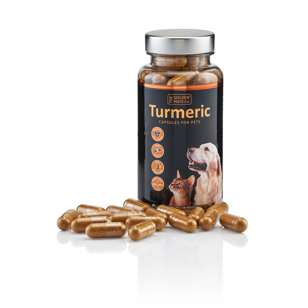 Golden Paste Company Turmeric Capsules for Pets