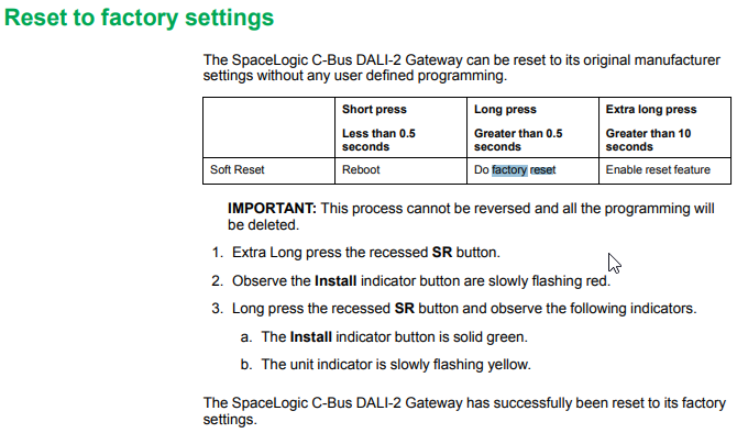 factory reset to original manufacturer