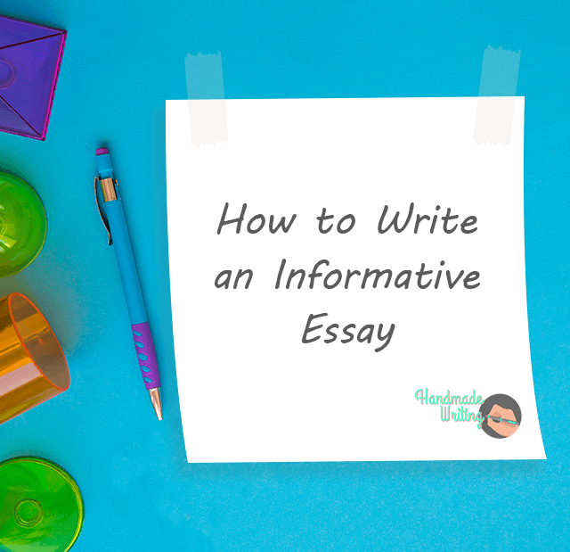 An outline for an informative essay should