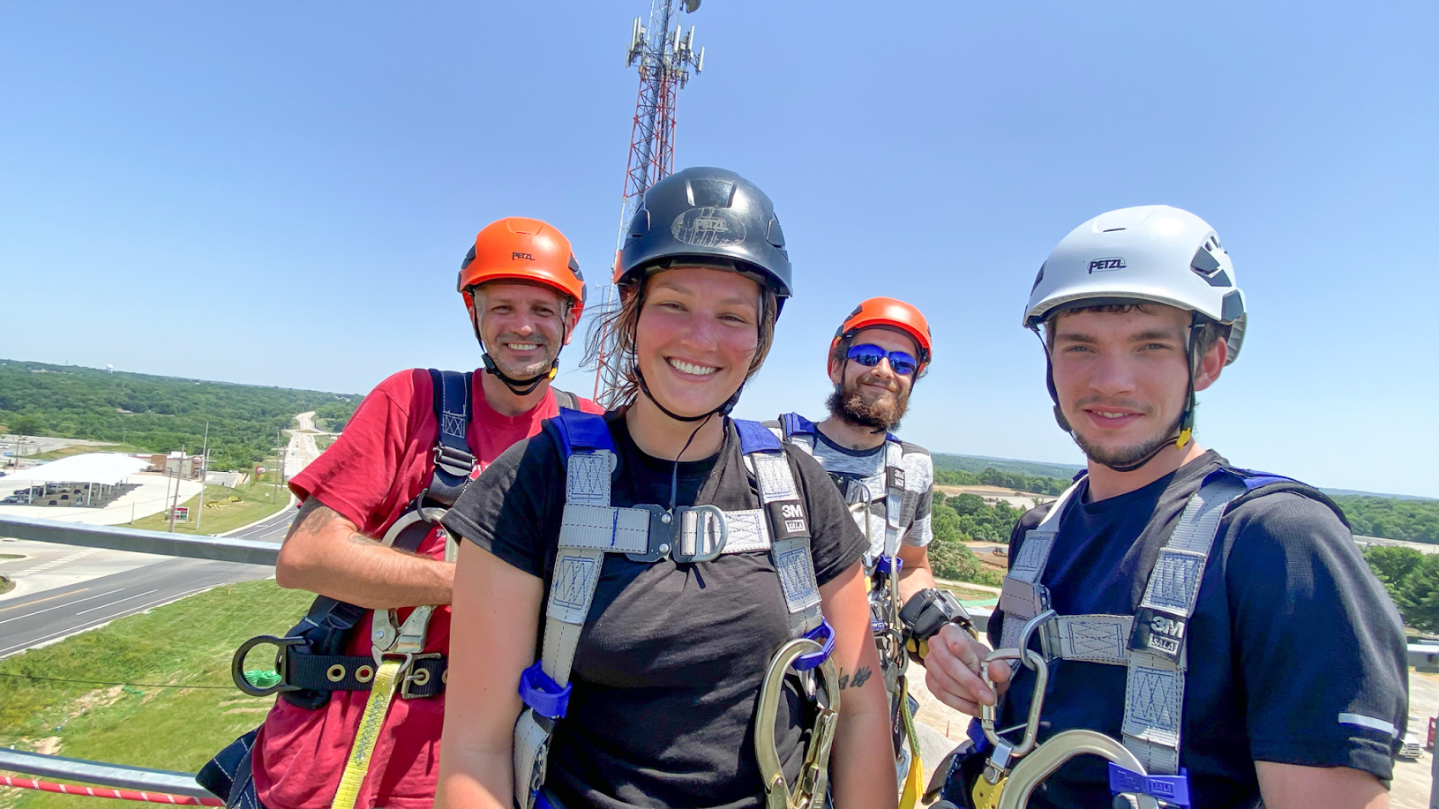 tower climbing tower climbers telecom telecommunications 