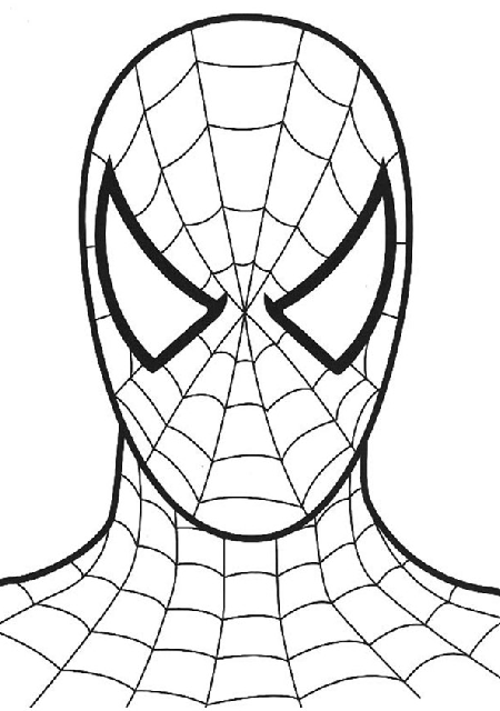 desenhos do homem-aranha para imprimir e colorir