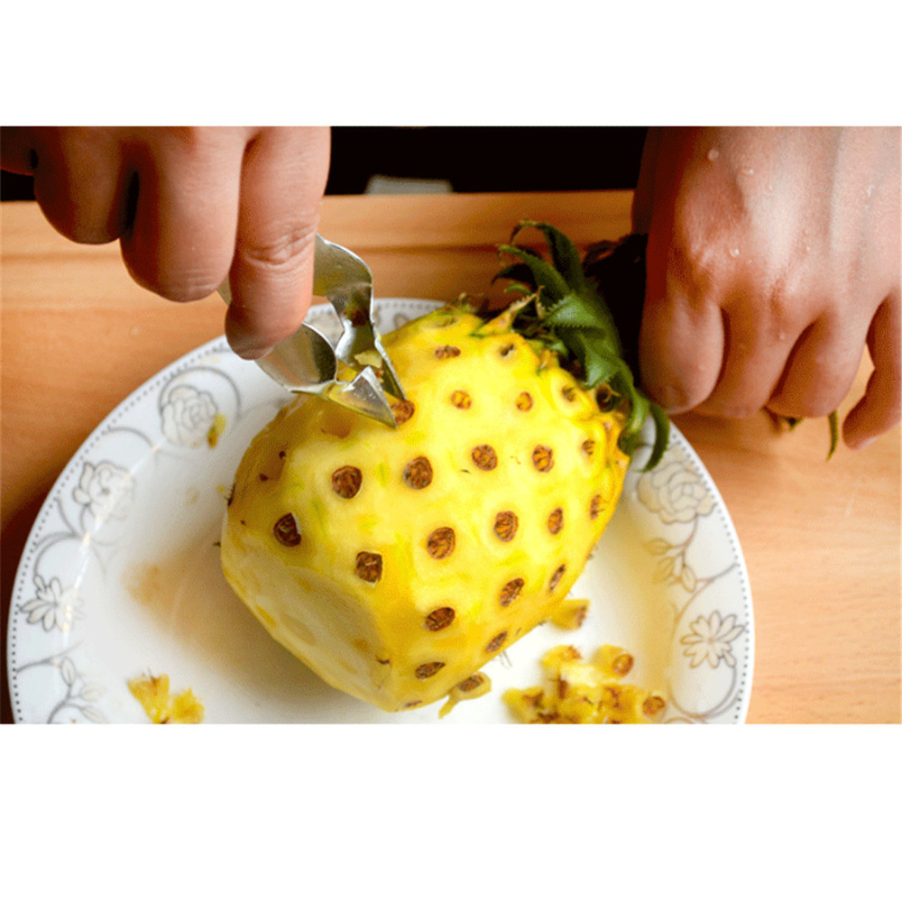 Pineapple Peeler Stainless Slicer Steel Kitchen Fruit Corer Cutter Tool Easy New