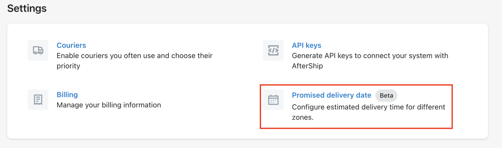 AfterShip New Features: Order & Pickup Date, Promised Delivery Date and More
