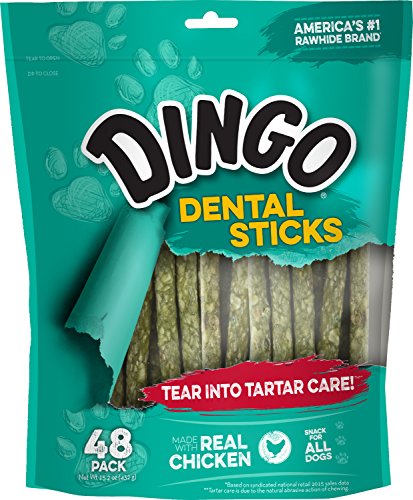 Varillas dentales Dingo Tartar and Breath 