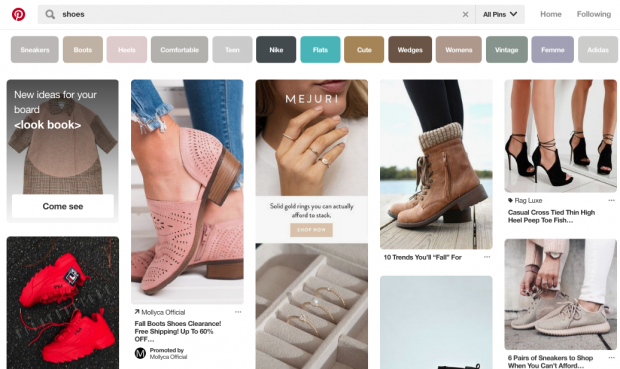 pinterest promovirane objave