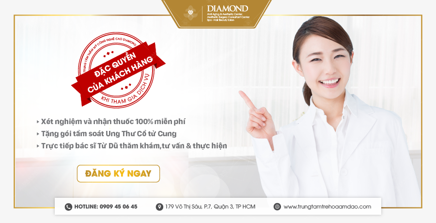 Äặc quyá»n khi thu nhá» vùng kÃn tại Thẩm mỹ Diamond