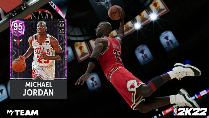 Michael Jordan NBA 2k22 october