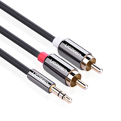 6. UGREEN 3.5mm to 2RCA Audio Auxiliary