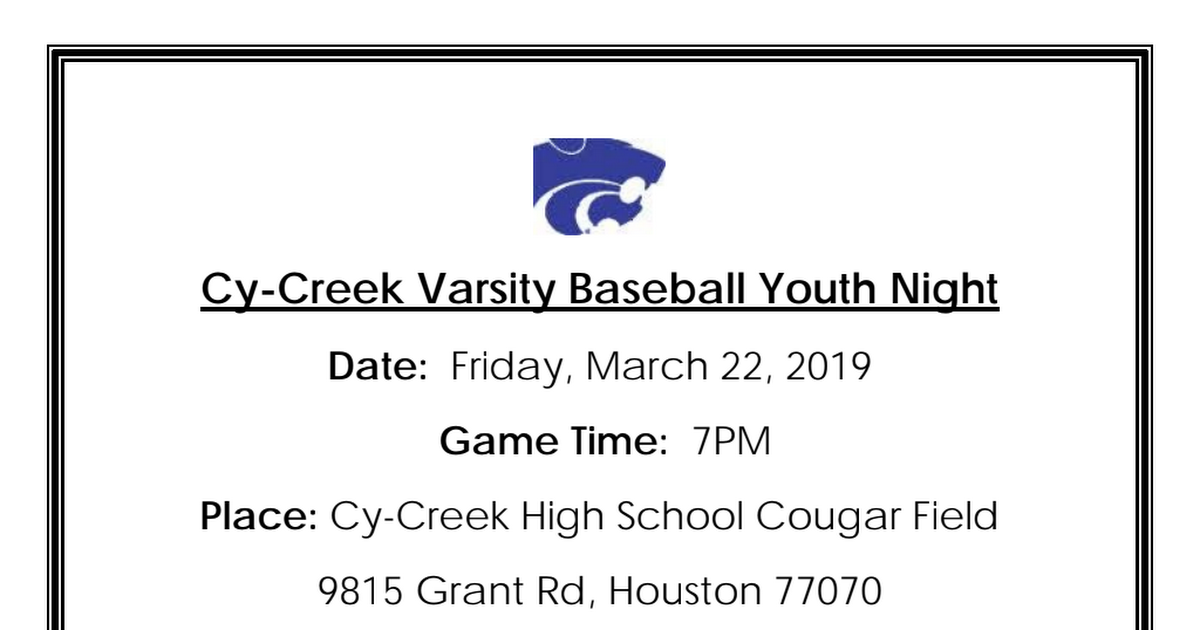 Youth Night Cy Creek Baseball 2019.pdf