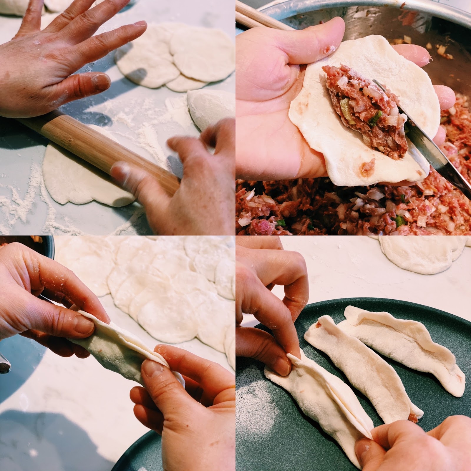 How to Wrap Potstickers 