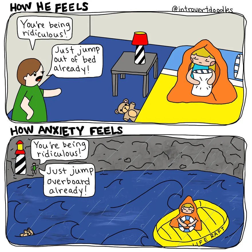 5 social anxiety comics people with social anxiety can relate to?