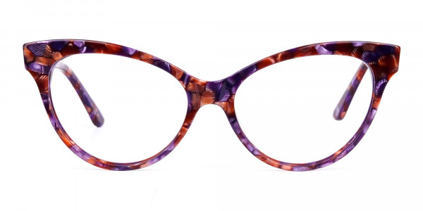 Tortoiseshell cat-eye glasses