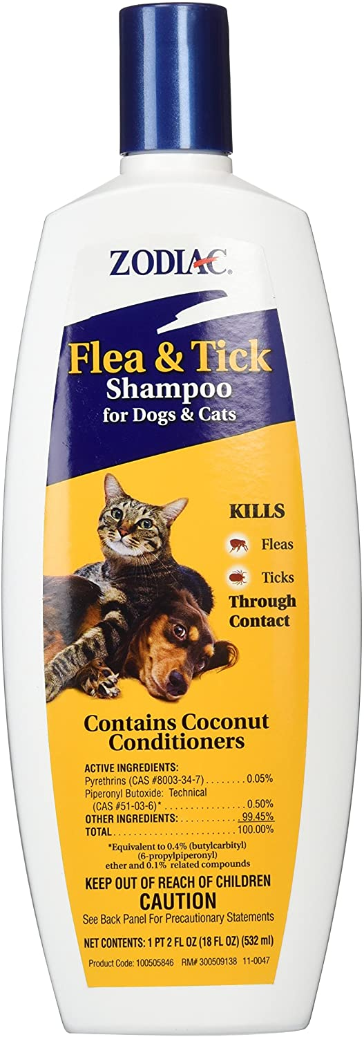 Natural Flea Shampoo for Cats and Kittens, 16.9oz >>> To view further