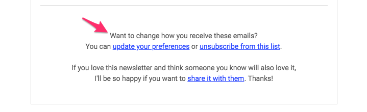 how to segment email subscribers by preference