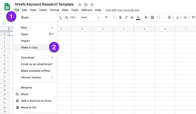 A Keyword Research Checklist For Ahrefs Users Plus Template