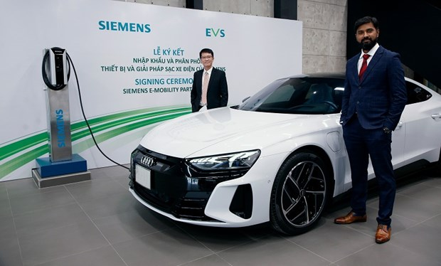 Lễ ký kết giữ Siemens và EVS