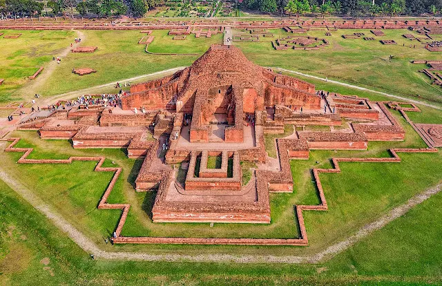Somapura Mahavihara is among the best-known Buddhist viharas in the Indian Subcontinent and is one of the most important archaeological sites in Bangladesh. | Photo: Abdul Momin
