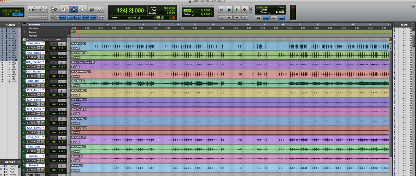 Sampling in Pro Tools