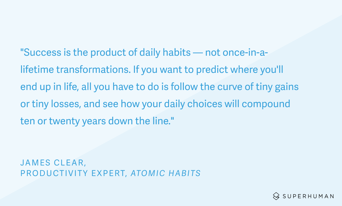 9 habits to accelerate your daily productivity