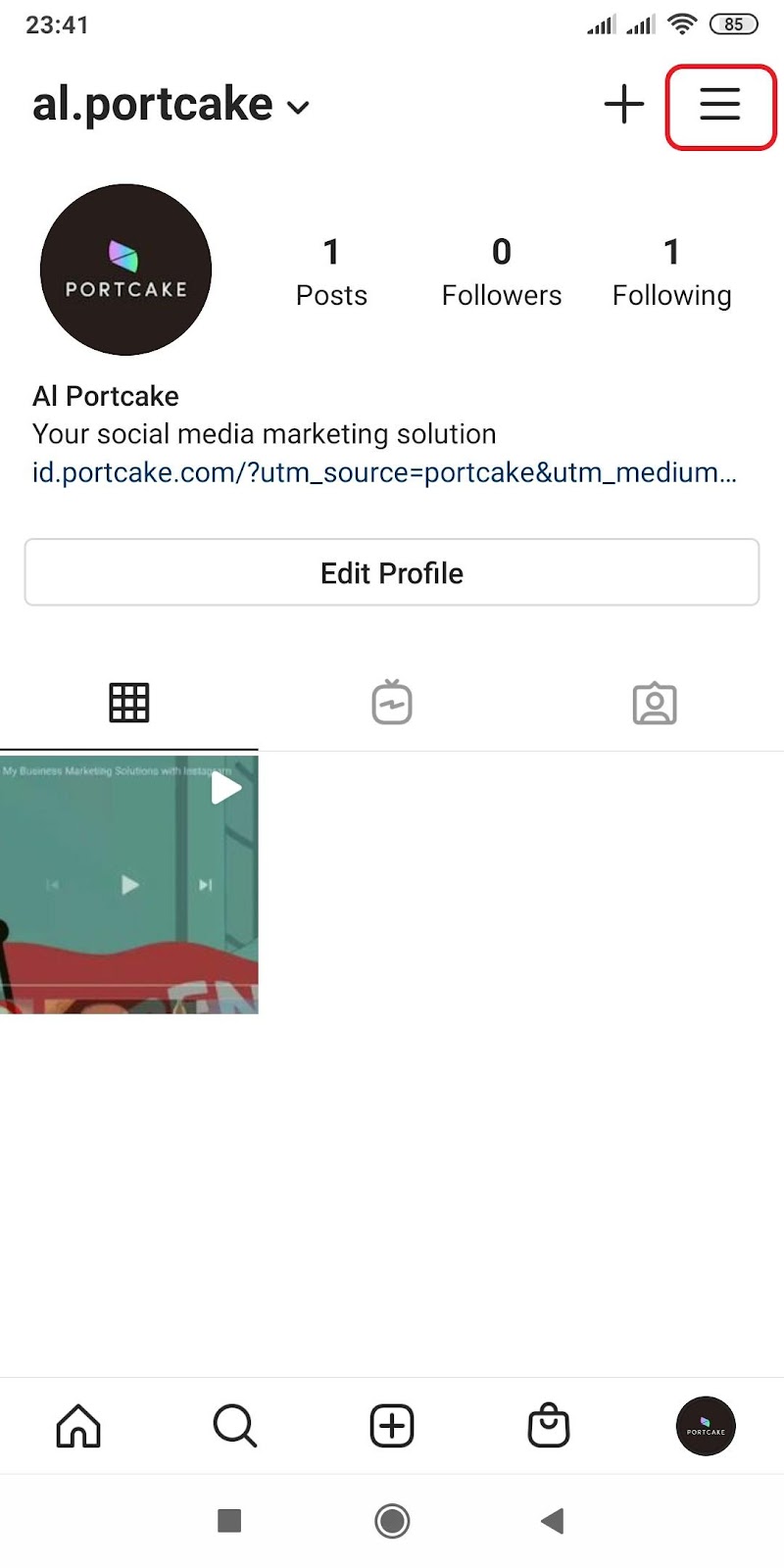 How To Switch Instagram To A Professional Account Portcake Pte Ltd Knowledge Base
