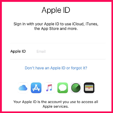 كيف تنشىء معرف أبل Apple Id على أيفون أو أيباد