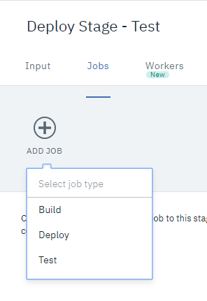 New job type