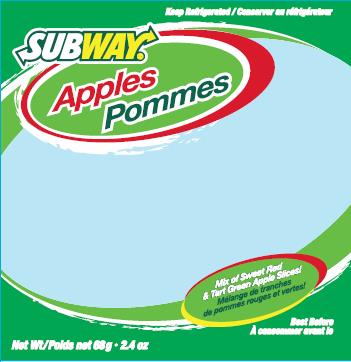 Subway - Apples - 68 gram