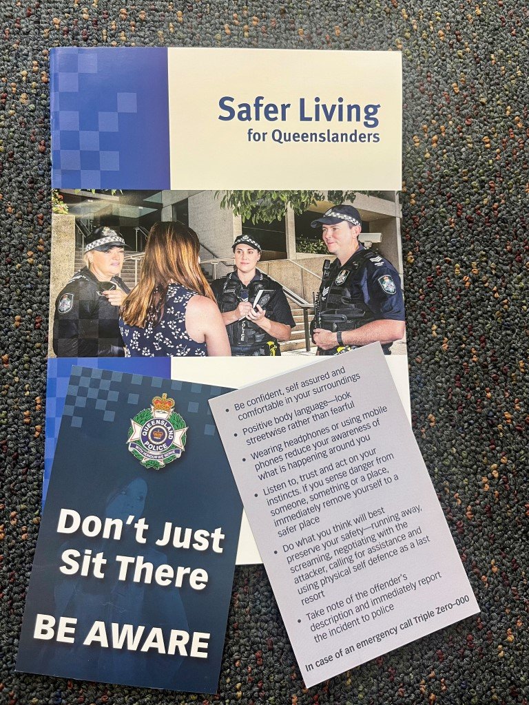 personal safety booklets