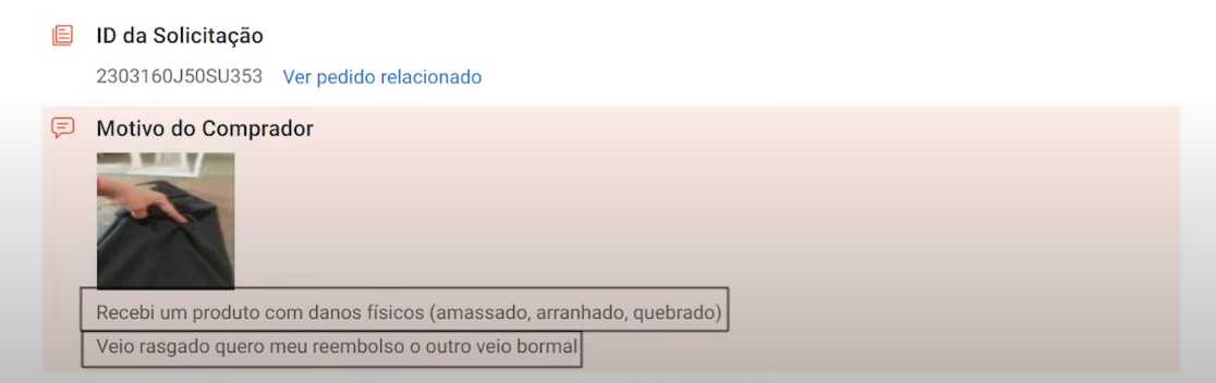 Tratativas de Reclamações e Reembolso na Shopee