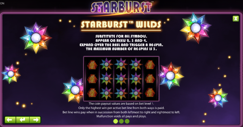 Starburst features