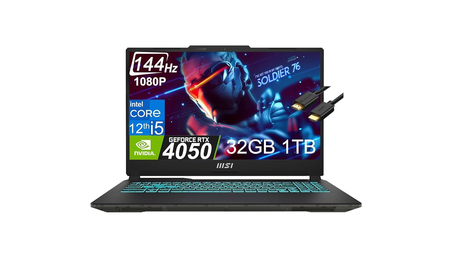 Laptop MSI Gaming GF63 Thin 11SC i5 11400H (664VN)
