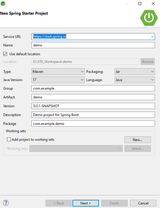 How to Create Spring Boot Project in STS IDE | SpringJava