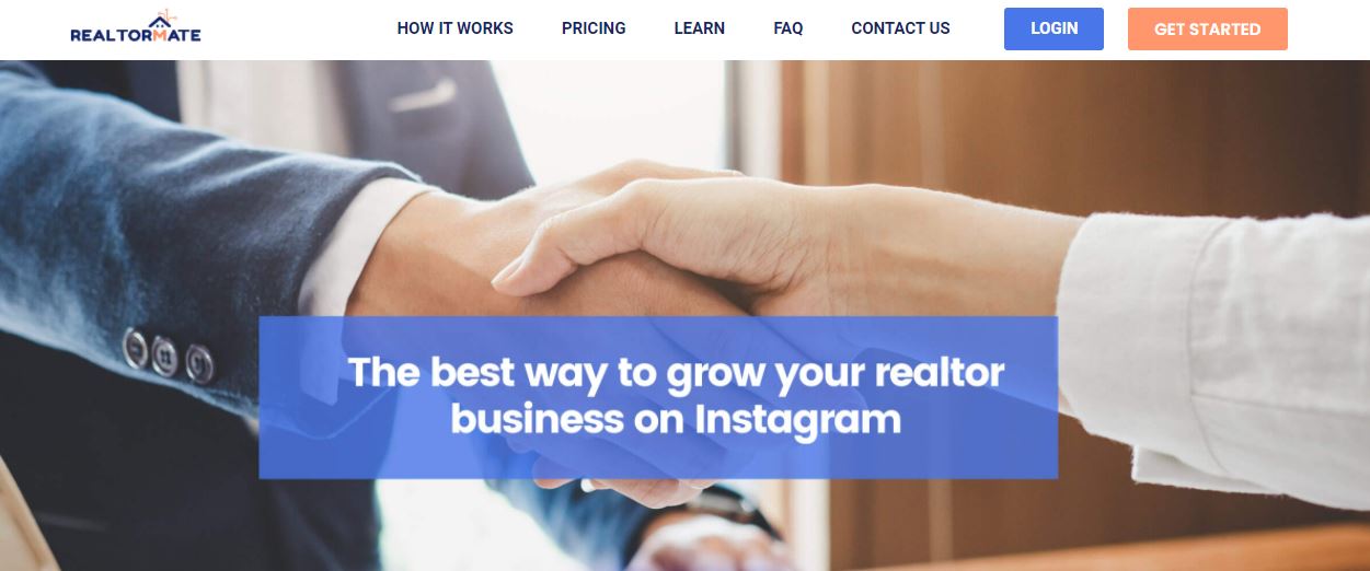 RealtorMate is an excellent option to generate more real estate leads from Instagarm.