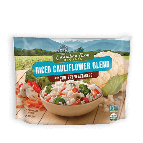 Riced Cauliflower Blend With Stir Fry Vegetables