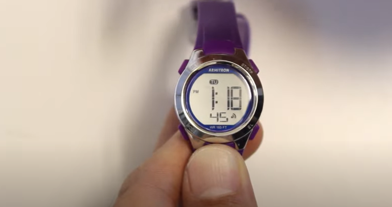 Armitron store alarm set