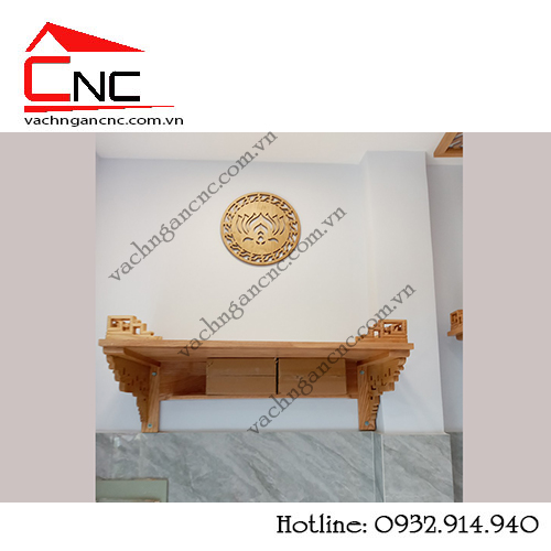 Bàn thờ treo tường thiết kế đơn giản hiện đại giá rẻ Quận 7 Bàn thờ treo tường thiết kế đơn giản hiện đại giá rẻ Quận 7