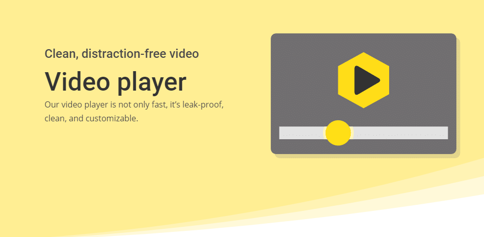 reprodutor de vídeo swarmify