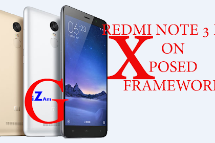 XPOSED REDMI NOTE 3 PRO MIUI 8