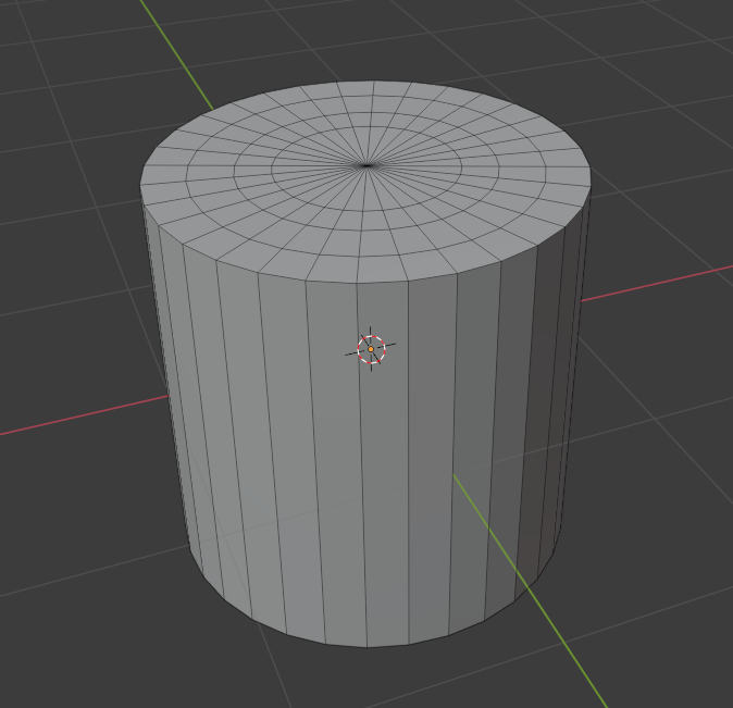 blender log shape model example