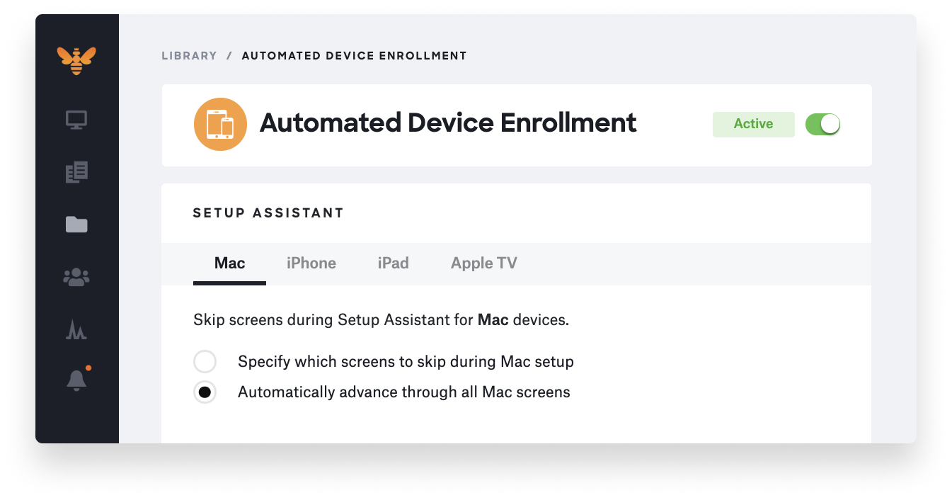 Auto advance for macOS