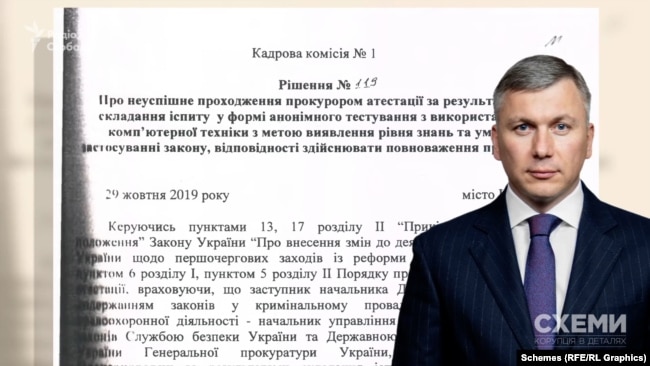 У 2019 році Олексій Сухачов не зміг пройти переатестацію. І через це був звільнений з посади прокурора