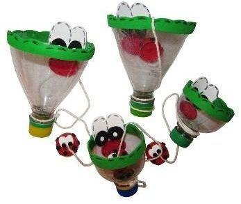 juguetes hechos con material reciclado para niños - Buscar con ...